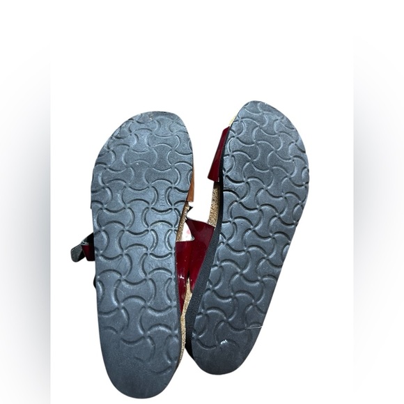 Naot Kate Red Strappy Sandals with Buckle Detail Size 8 - Picture 3 of 6